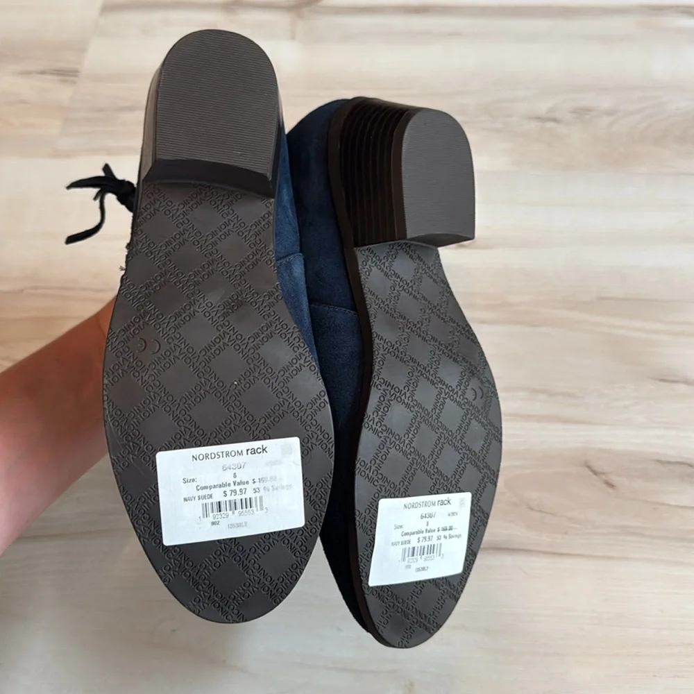 VIONIC Shyanne Boot in Blue Suede - Picture 5 of 8